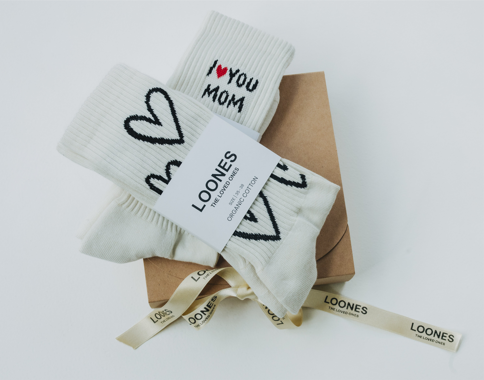 I❤️YOU MOM + LOTS OF LOVE ♡♡♡ | 2er Set