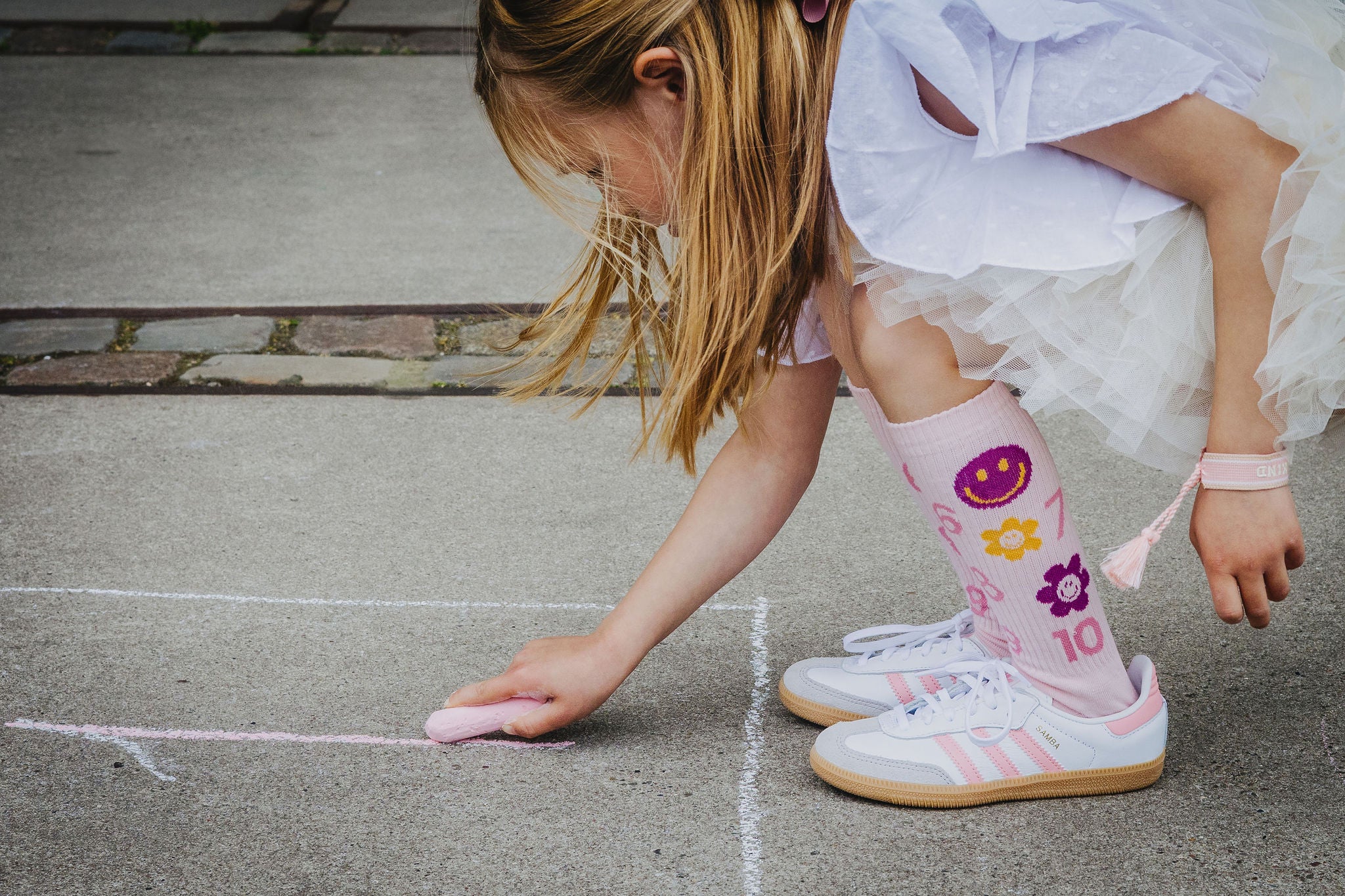 SCHULKIND plume | 3er Set | Socken + Armband