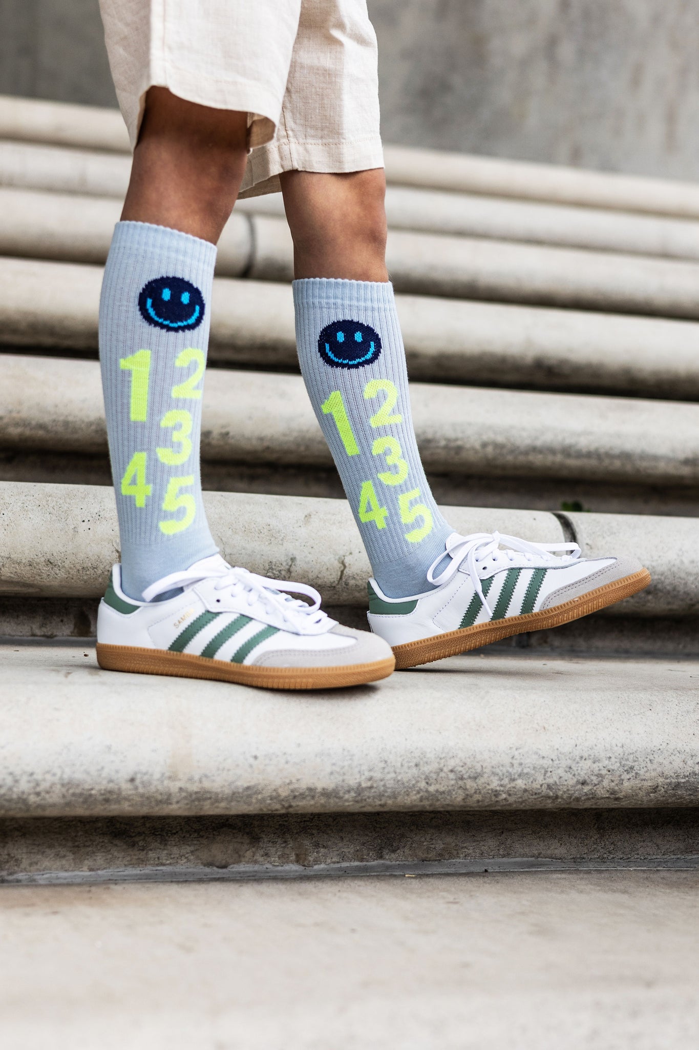 SCHULKIND petrol | 3er Set | Socken+Armband